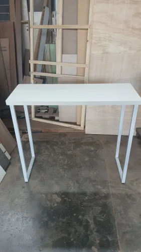 Aparador escrivaninha em mdf branco preço só sábado sabado