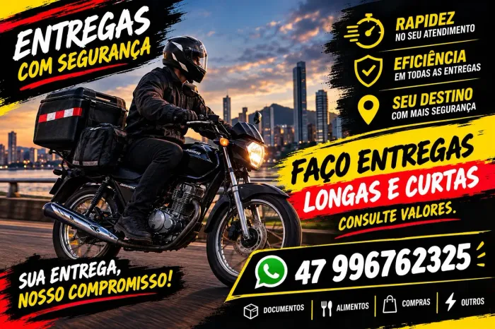 Faço entregas