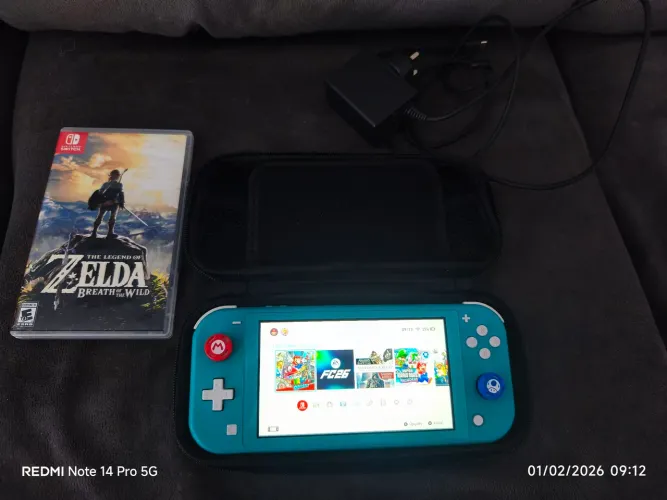 Nintendo Switch Lite Desbloqueado + Zelda BotW