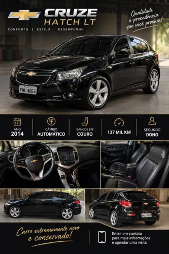 Chevrolet Cruze HB Sport LT 1.8 16V Flexp. 5P AUT 2014