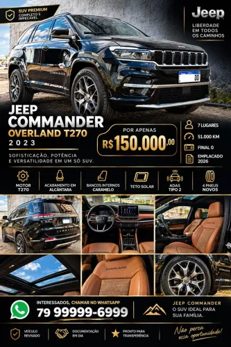 Jeep Commander Overland T270 1.3 TB Flex AUT 2023