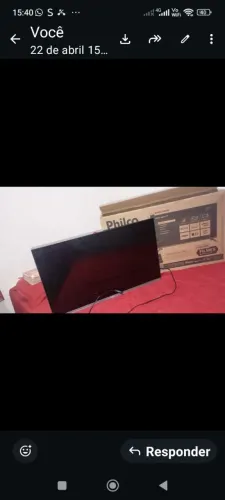 Linda essa tv ainda na caixa 