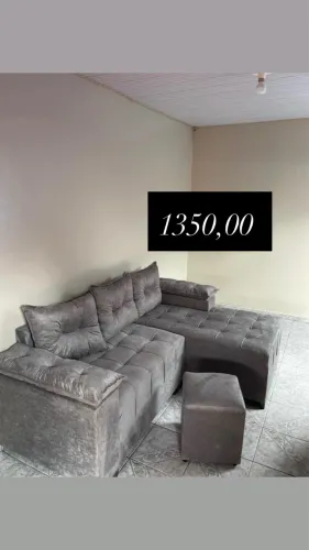 SOFÁ DE CANTO 1350  promoção imperdível 