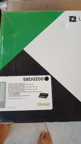 Unidades de imagem lexmark 58D0Z00 original vazio