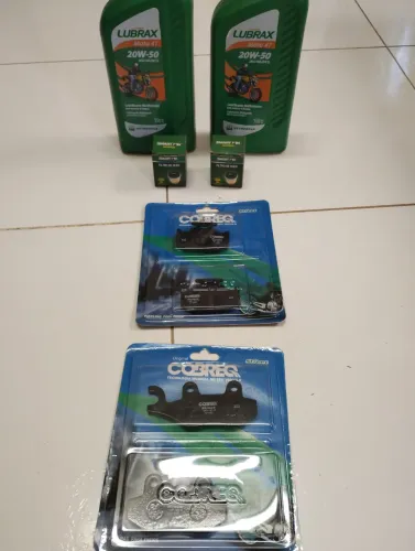Pastilha de freio da fazer 250 cobreq