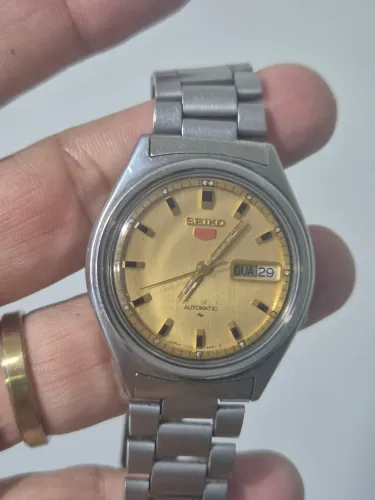 Relógio SEIKO 5 AUTOMÁTICO * - ÓTIMO ESTADO