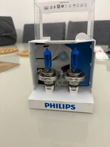 Lâmpada H4 Philips 5000k