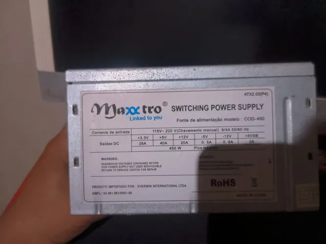 Fonte de Pc