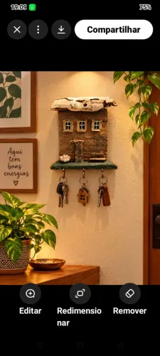 Porta chaves artesanais