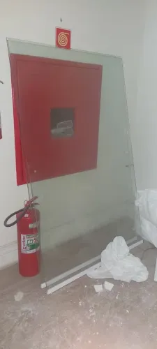 Doação de Vidro temperado