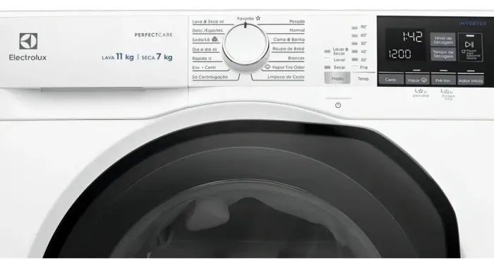 Lava e Seca Electrolux Perfect Care 11kg / 7kg - R$ 2.200,00