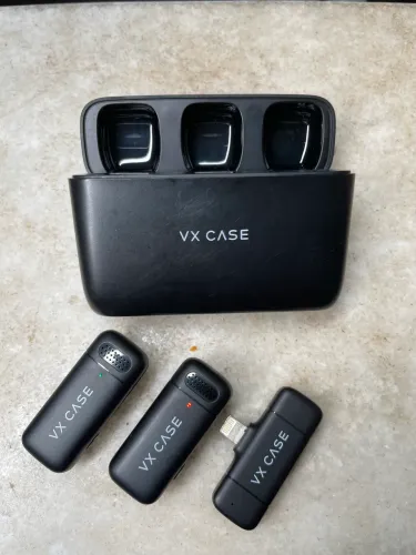 Microfone de Lapela Wireless VX CASE SUBLIME 