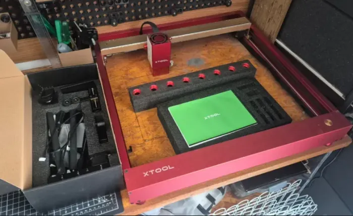 Cortadora/Gravadora Laser Xtool D1 Pro 20w c/ 4º eixo