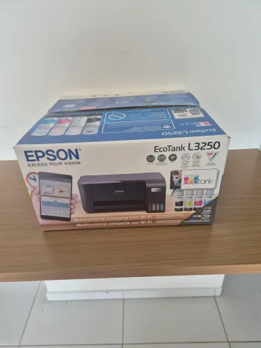 Impressora epson l3250 ecotank lacrada com nota fiscal