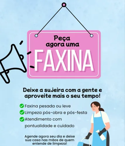 Faxina pesada 