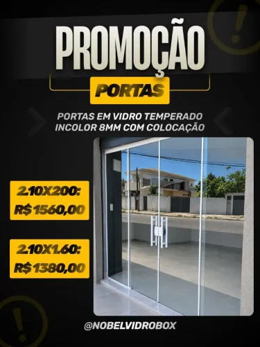PORTAS , JANELAS, BOX BANHEIRO VIDRO TEMPERADO