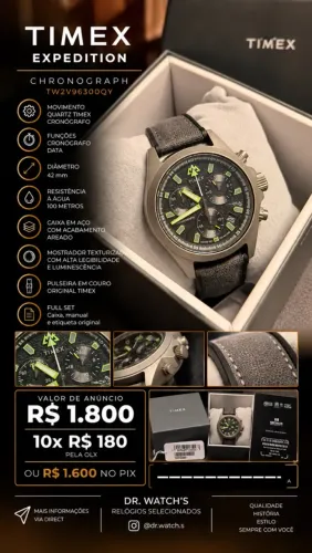 Timex Exoedition Chronograph