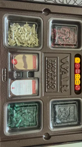 Jogo War Império Romano Grow - Edição Especial Temática - 100% Completo
