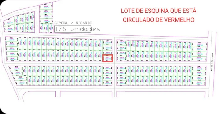 TERRENO A VENDA NO CIPOAL