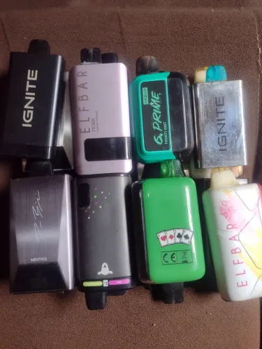 Vapor eletrônicos usados