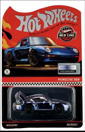 Hot Wheels Collectors Rlc 1986 Porsche 959 Azul