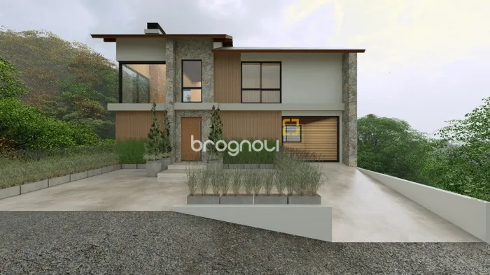 Casa de alto padrão em construção | Condomínio Costa da Serra, Vila da Cachoeira | Rancho
