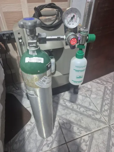 Tubo de oxigênio 3l aluminio