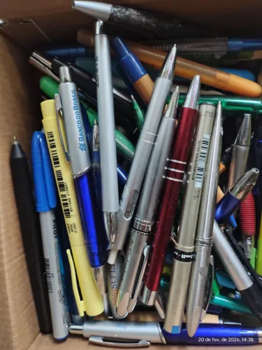 Coleção de canetas