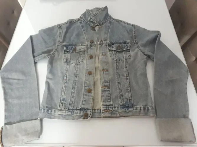 Jaqueta jeans feminina tamanho 40
