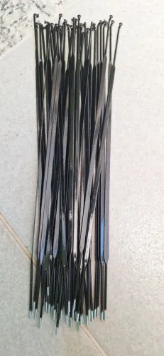 Raio Chato Aerodinâmico 290mm Lamina 4mm Curvo 36un Nipples inox