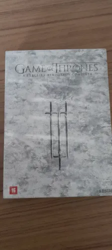 Box DVD Game of Thrones A Terceira Temporada