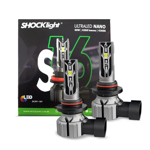 lâmpada shocklight ultra led nano<br><br>40w 4200<br><br>lumens |<br><br>4300k