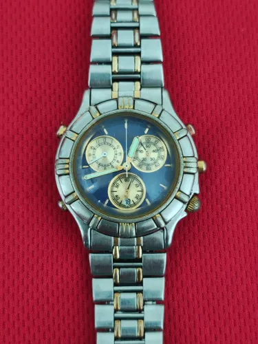 Relógio Bulova Marine Star Cronógrafo Azul Quartz