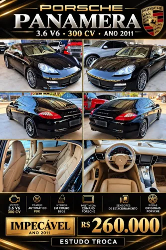 Porsche Panamera 3.6 V6 300cv/310cv 2011