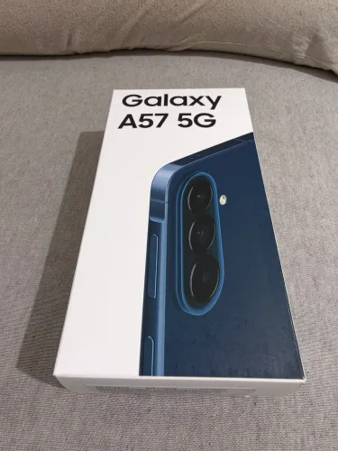 Galaxy A57 128GB LACRADO - Azul Escuro - Nota Fiscal