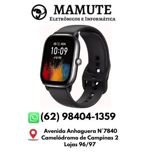 Relogio Smartwatch Amazfit Gts 4 Mini New Xiaomi