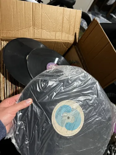 60 discos de vinil para Decoração