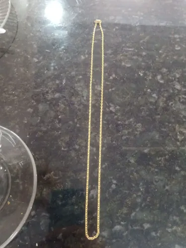 Vendo colar de ouro 18, colar de 15,6g vendo a peça e nao a grama