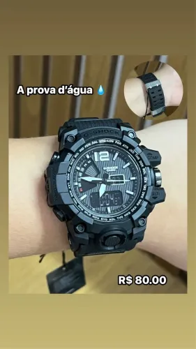 Relógio G-Shoch aprova água