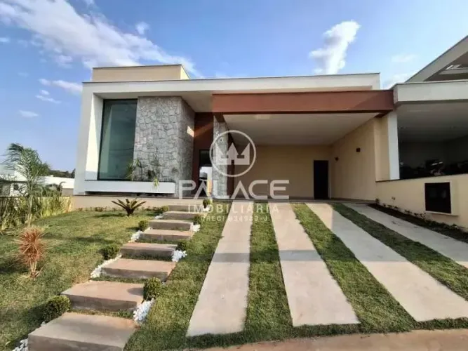 casa em condomínio à venda na avenida das ondas, jardim são francisco, piracicaba 3 quarto