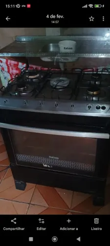 Fogão elétrico 5 bocas .