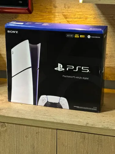 PS5 Slim Digital - 825gb de armazenamento (Novo)
