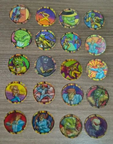 Coleção COMPLETA Tazos O Maskara