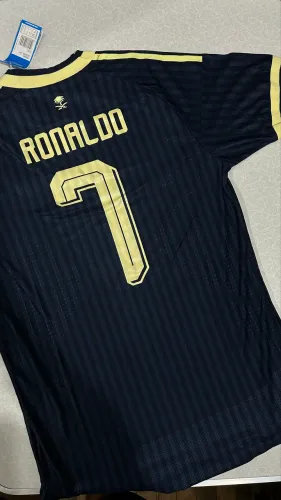 Camisa Al Nassr Cristiano Ronaldo Versão Jogador