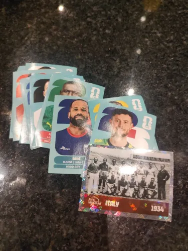 Figurinhas da Copa para venda