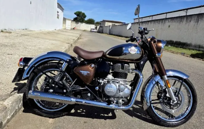 Classic 350 Chome Marrom
