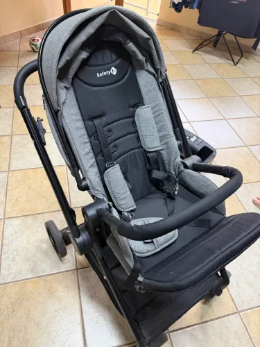 Kit Carrinho + Bebê Conforto Safety 1st