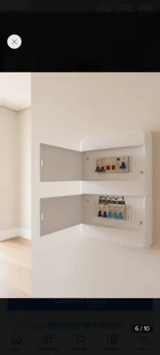 Quadro elétrico residencial 127v pronto com total segurança 