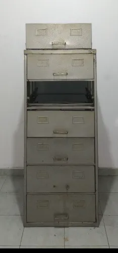 GAVETEIRO ARQUIVO DE AÇO 6 GAVETAS