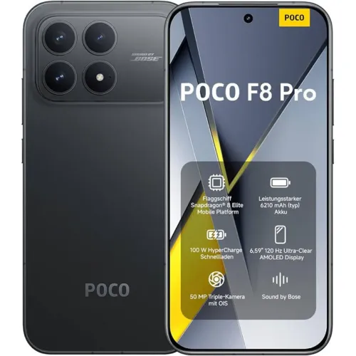 Poco F8 PRO (5G) 512Gb/12Gb (Preto) ( Lacrados ) 